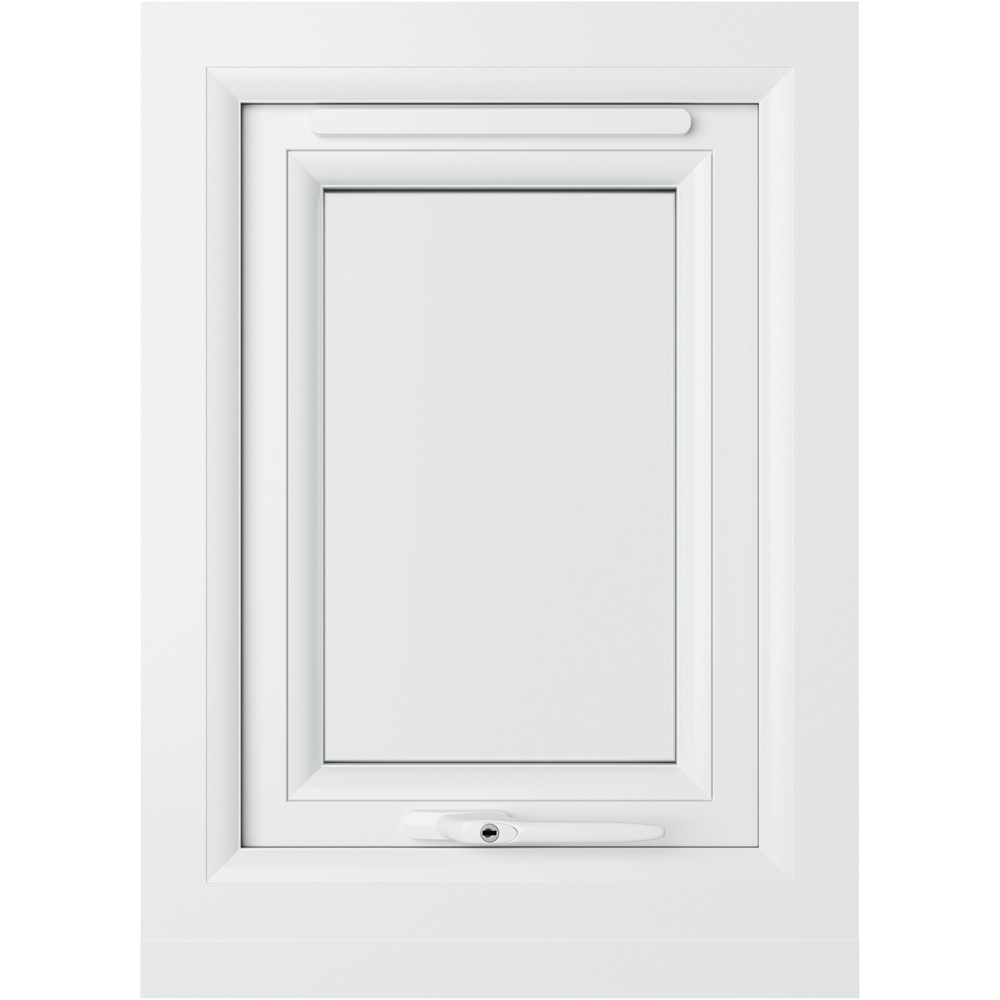 Crystal Agate and White Top Hung Opener Clear Double Glazed Window 440 x 610mm Image 3
