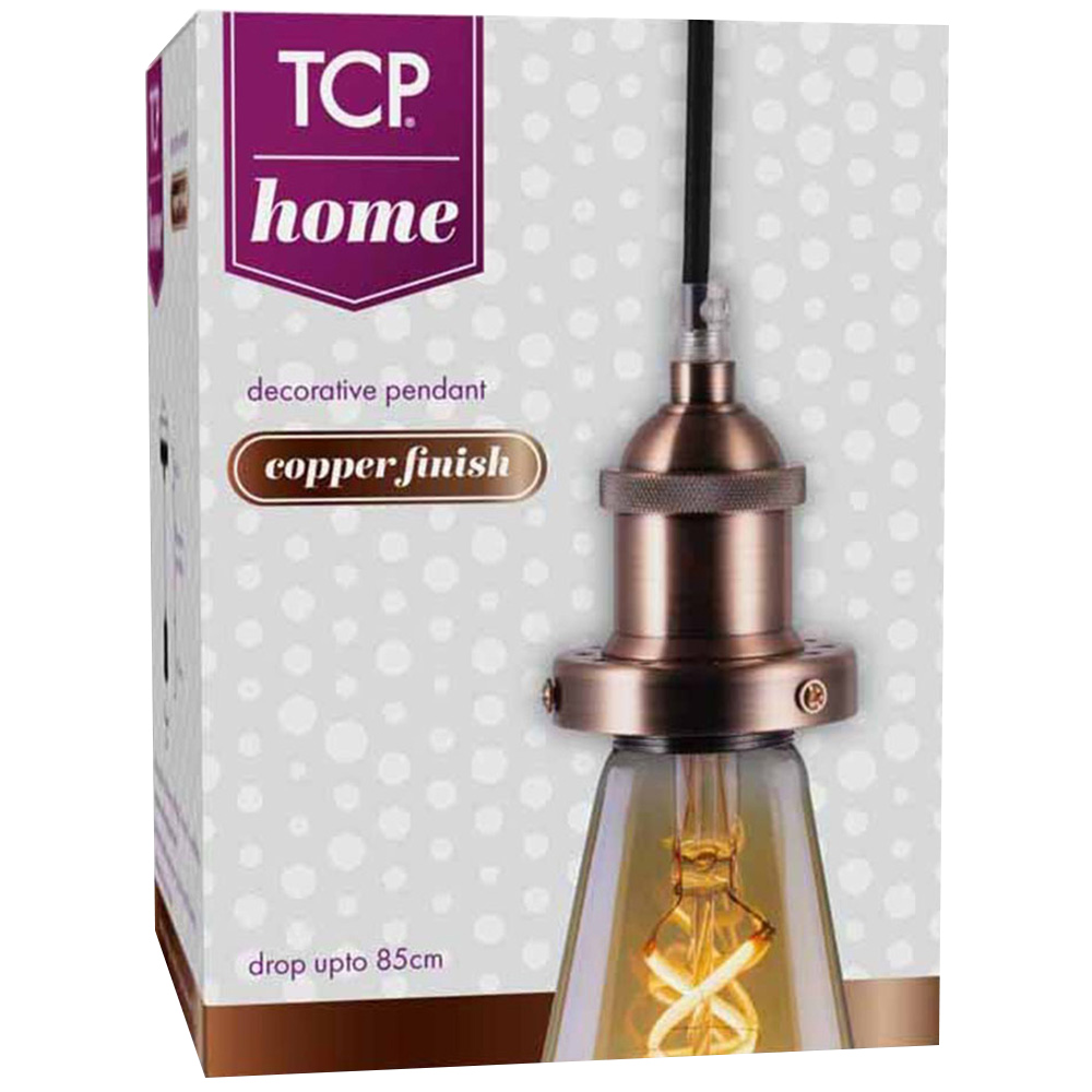 TCP Copper Finish Decorative Pendant Light Image 2