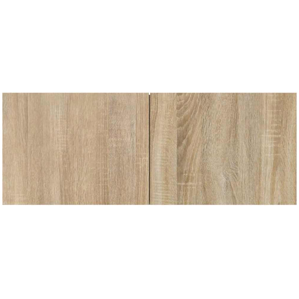 vidaXL 2 Door Sonoma Oak Wall Mounted TV Cabinet Set of 2 Image 6