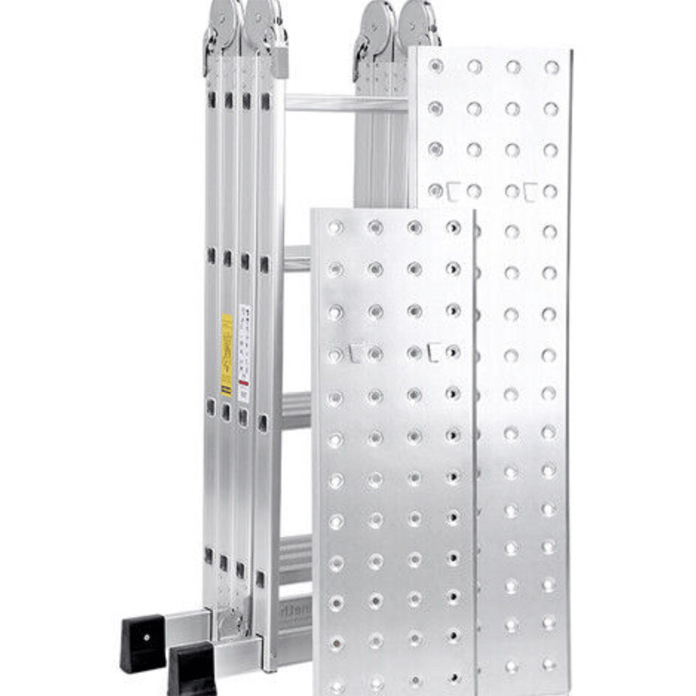Samuel Alexander Aluminium Folding Multi Position Platform Ladder 4.6m Image 2
