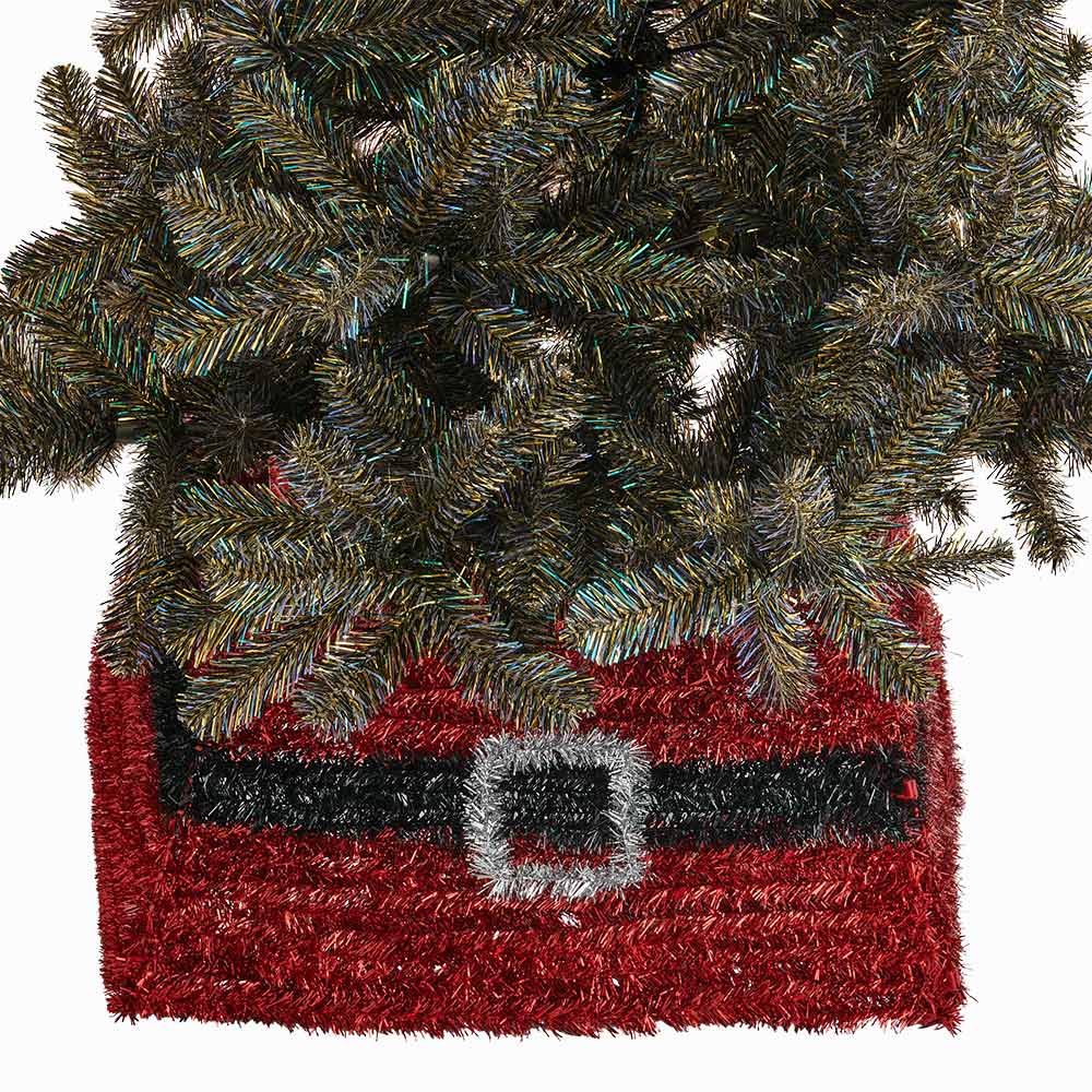 Wilko Merry Tinsel Santa Tree Skirt Image 2