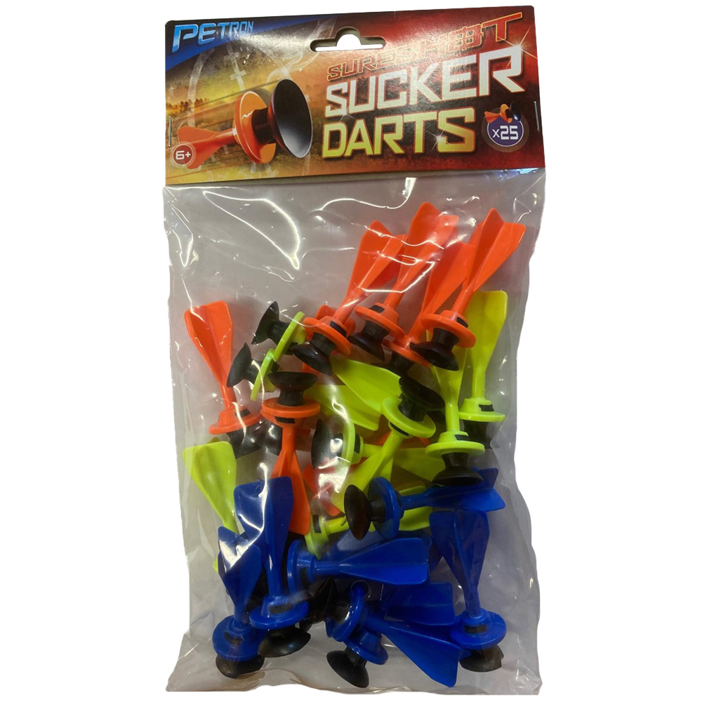 Sureshot Spare Sucker Darts 25 Pack Image 1