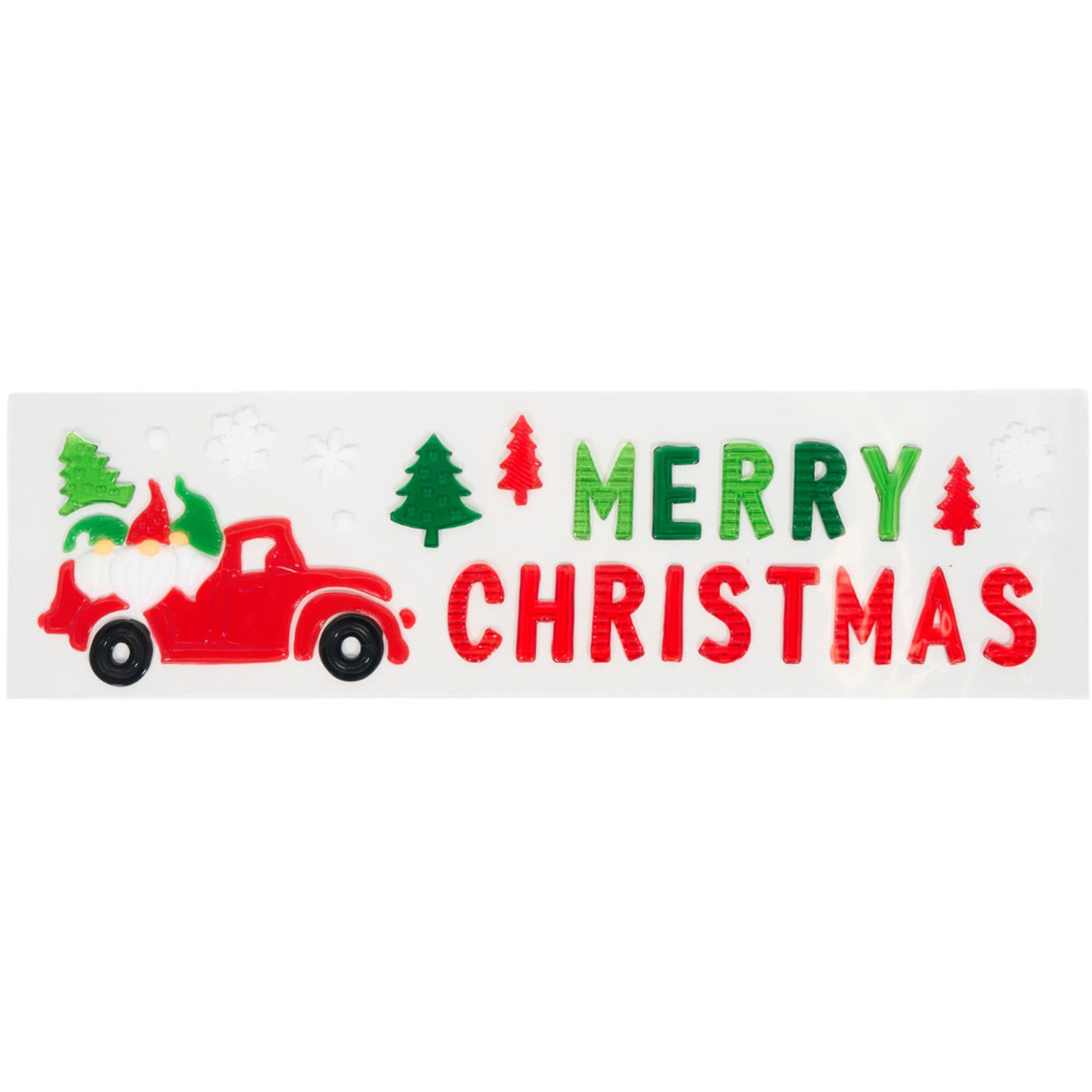 Christmas Gel Window Stickers Image 2