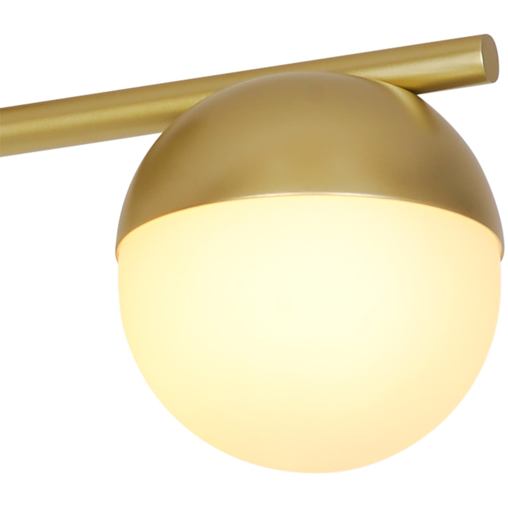 Nordlux Contina 3-Head Brushed Brass Ceiling Light Image 5