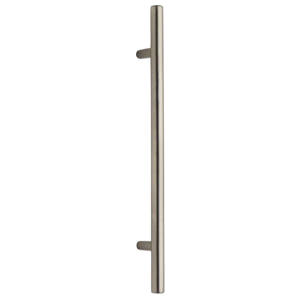 Wilko 2 pack 128mm Satin Nickel Finish T Bar Door Handles Wilko