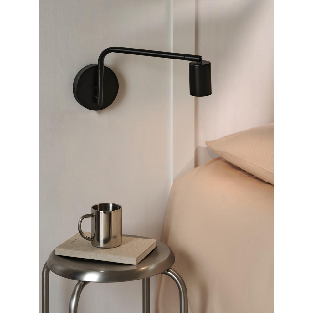 Nordlux Explore Long Black Adjustable Wall Light Image 2