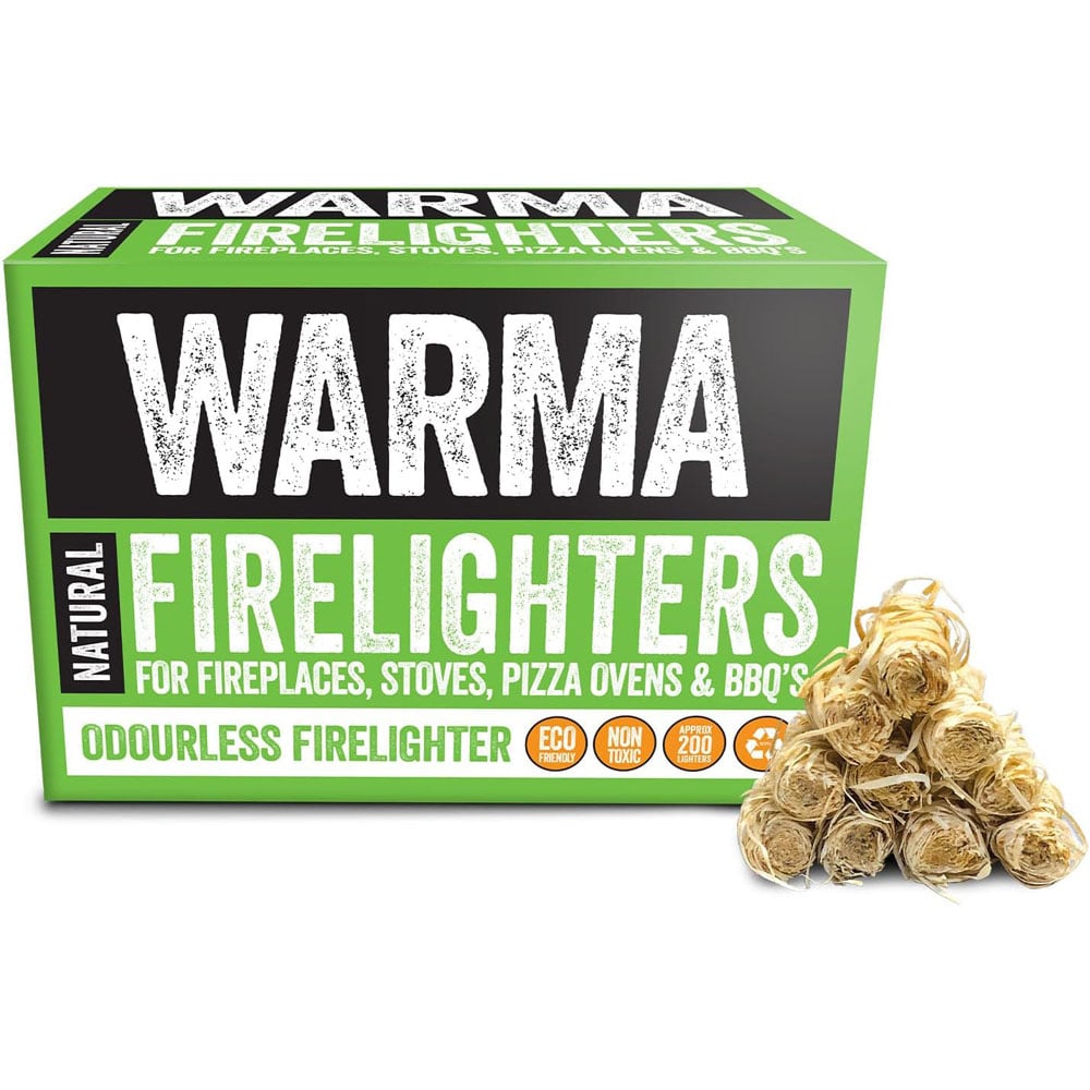 Warma Natural Firelighters 200 Pack Image 5