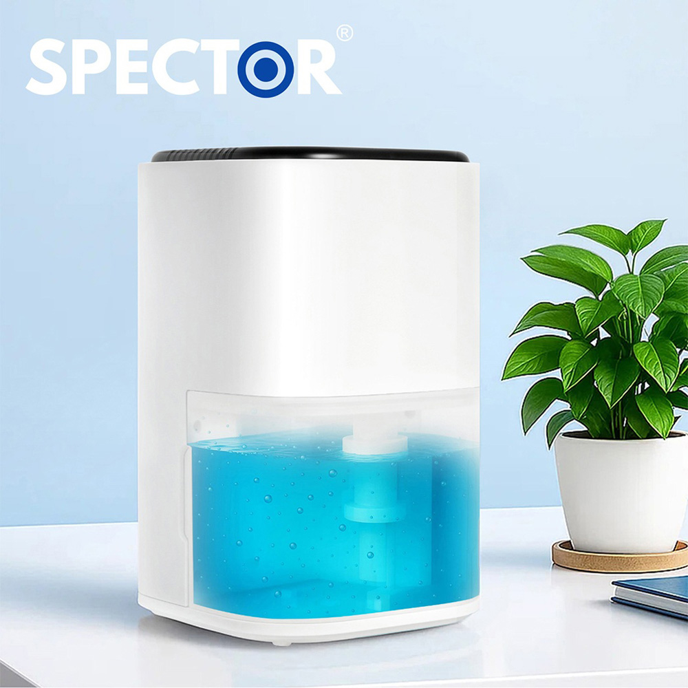 Spector White Electric Dehumidifier with LED Light and Timer 2000ml Image 8