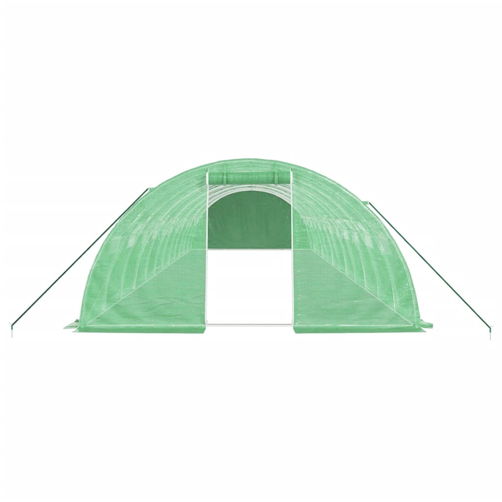 vidaXL Green 13 x 39.3ft Greenhouse Image 4