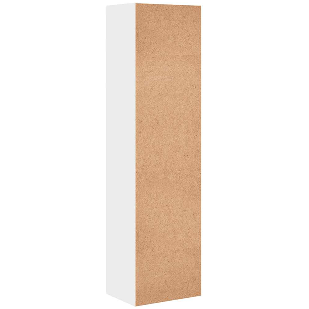 vidaXL 4 Shelf White Bookcase Image 7