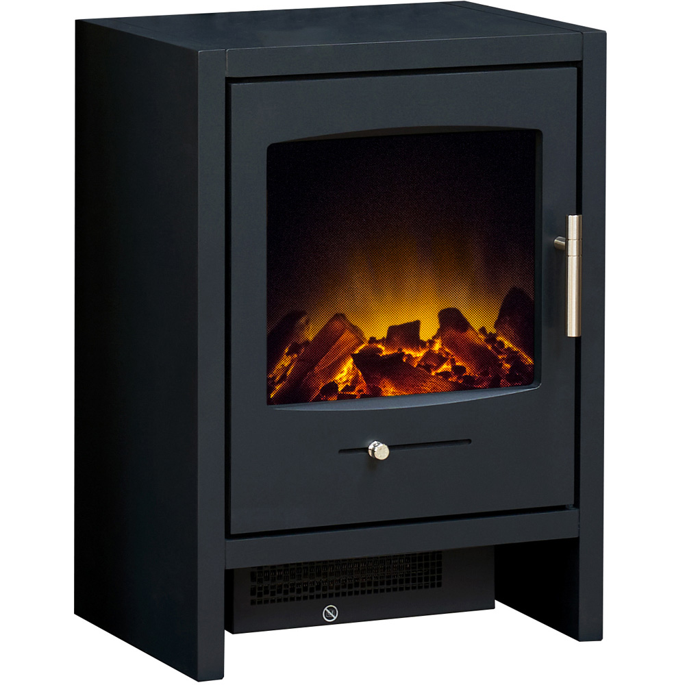 Adam Bergen Charcoal Grey Electric Stove Image 1