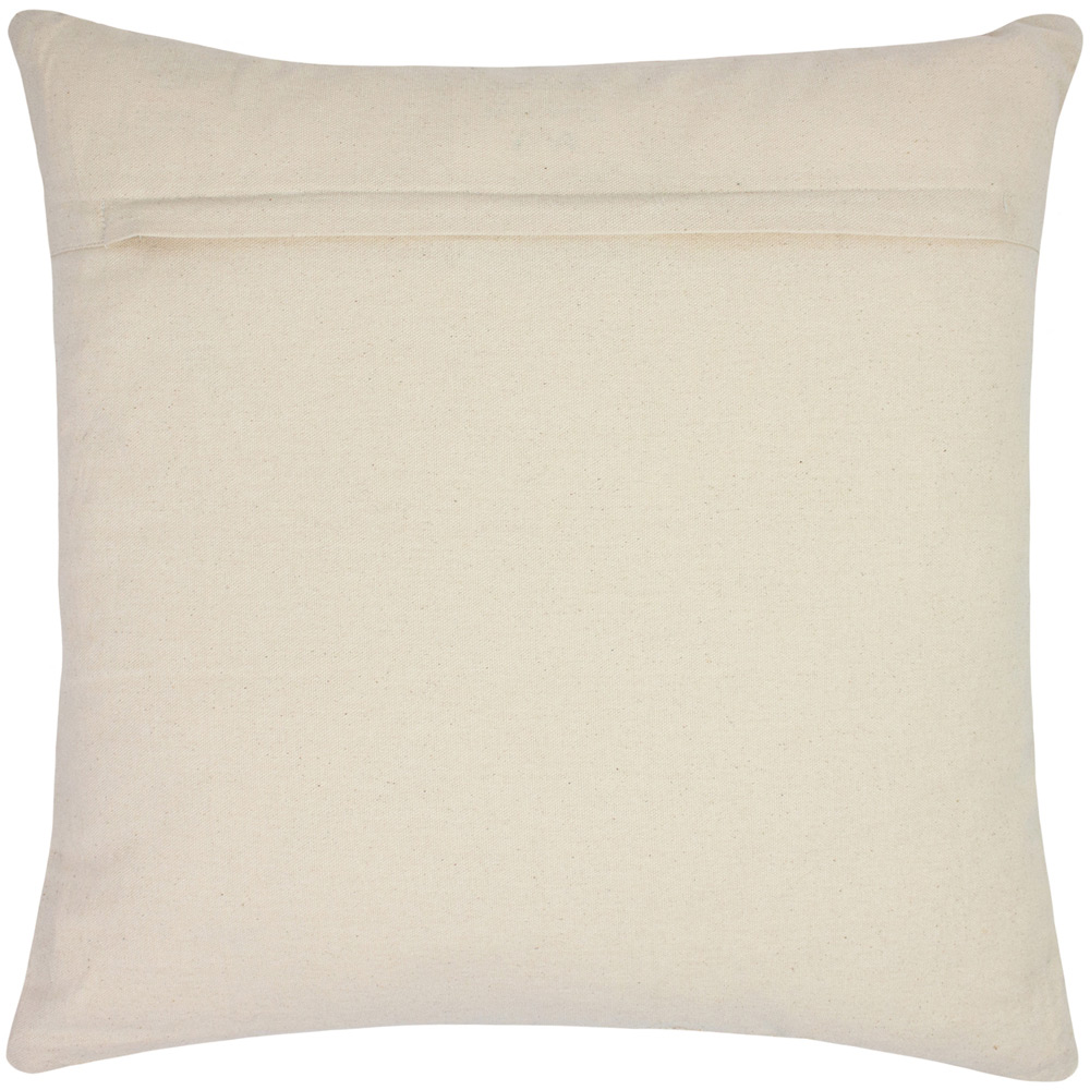 furn. Moss Natural and Black Woven Cushion Image 2