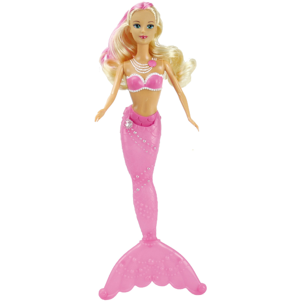 Pink Mermaid Doll Set Image 3