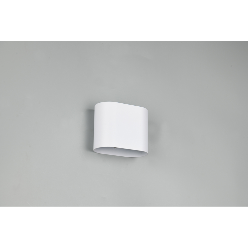 TRIO Alani Matt White Up and Down Wall Light Image 6