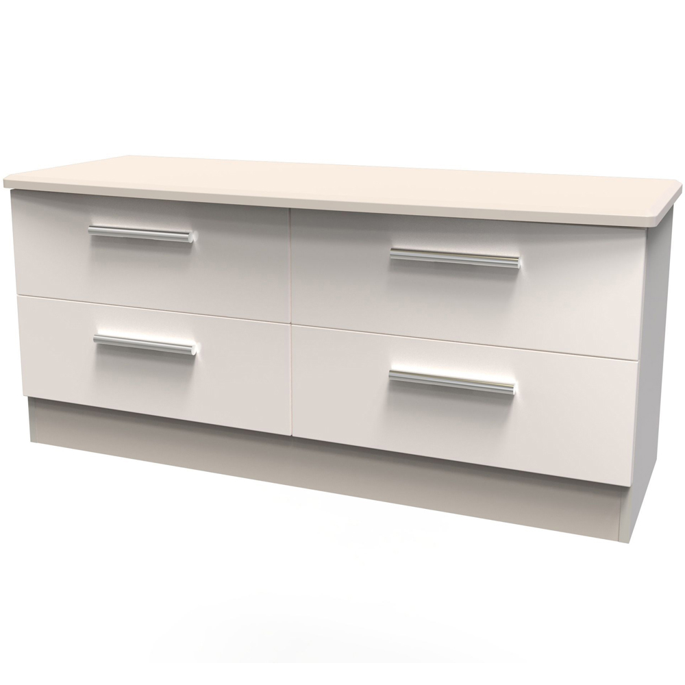 Crowndale Knightsbridge 4 Drawer Kashmir Gloss Bed Box Ready Assembled Image 3