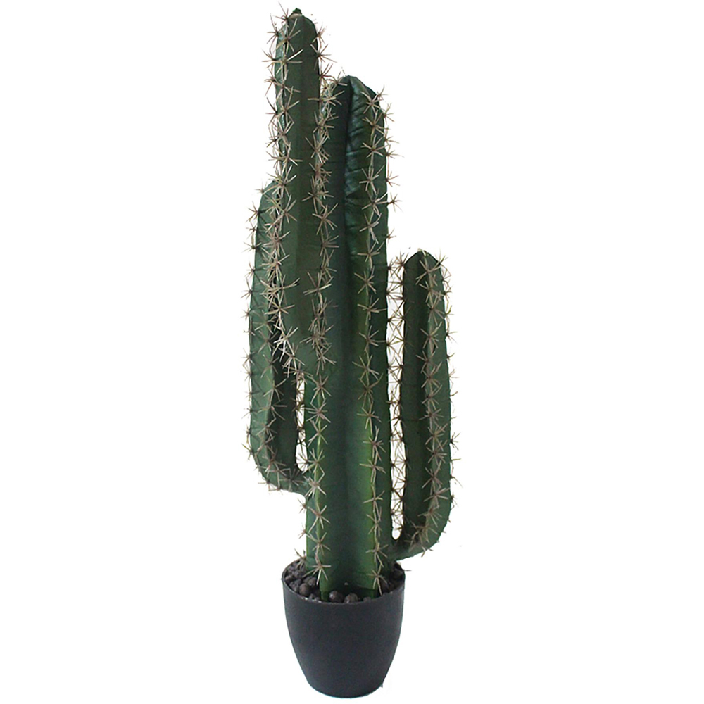 Leaf Deluxe Cactus Artificial Plant Pot 75cm Image 1