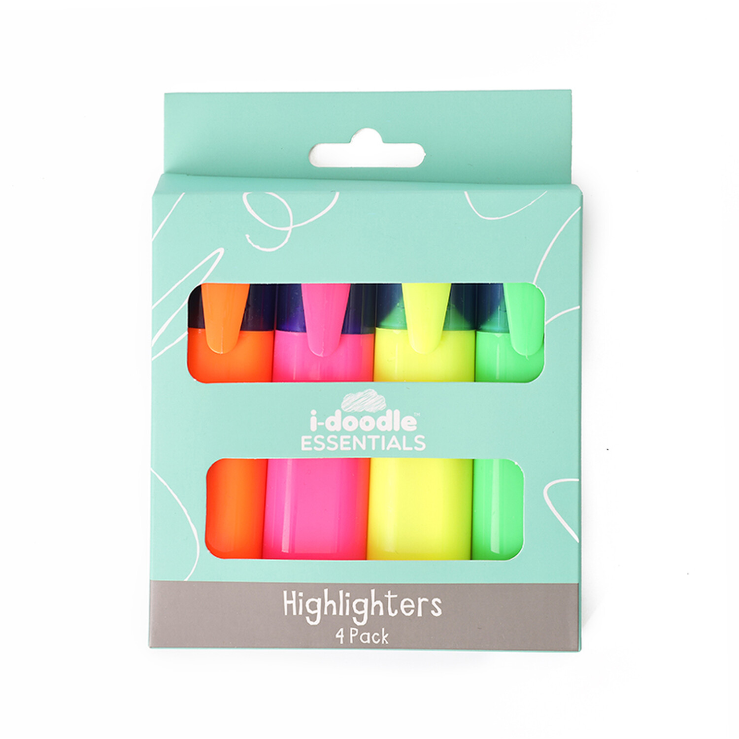 Pack of 4 Essentials Highlighters Image