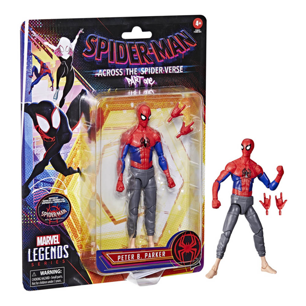 Marvel Legend Series Spiderman Across the Spiderverse 6inch Peter B Parker Image 5