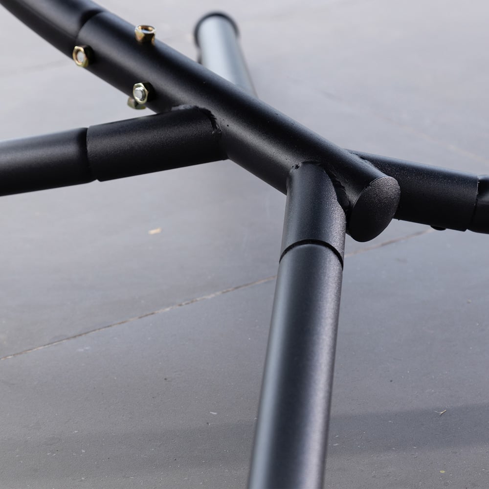 Artemis Home Bradshaw Light Grey Swing Egg Pod Chair Image 5