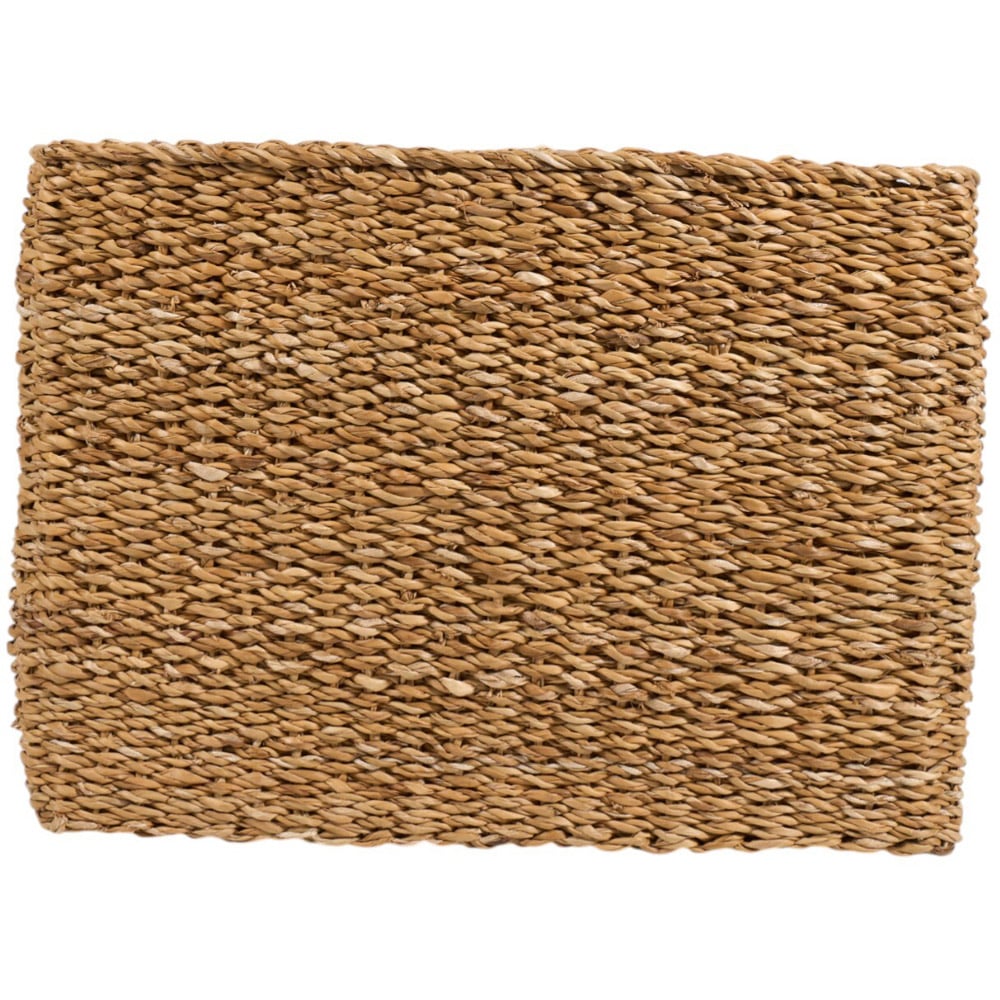Set of 3 Rectangular Storage BasketsBrown Image 5