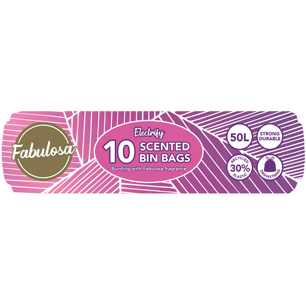 Fabulosa Scented Bin Bags 10 Pack Wilko