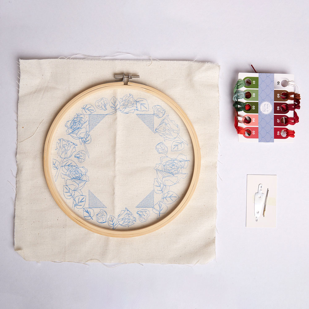 Sew & So On Multicoloured Photo Embroidery Craft Set Image 3
