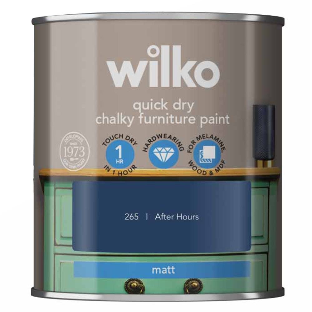 Wilko Quick Dry After Hours Furniture Paint 250ml Image 2