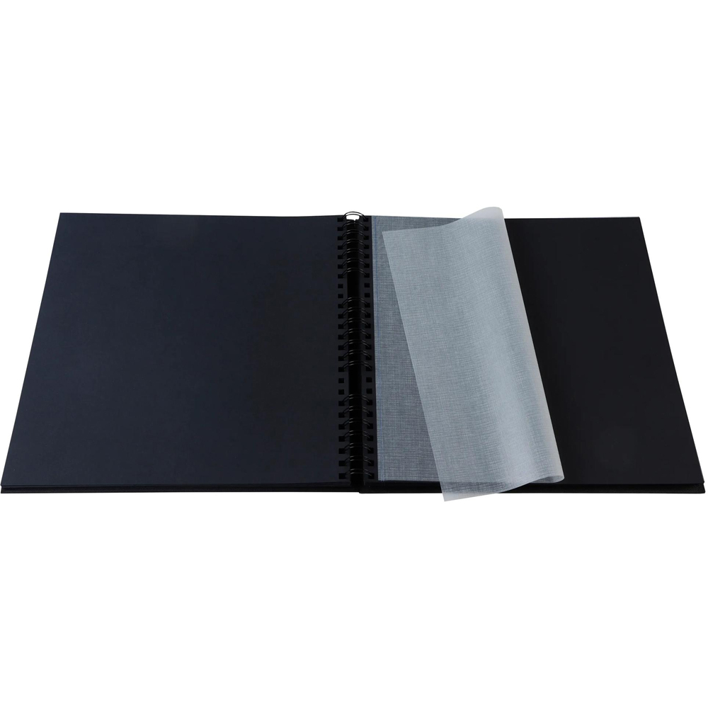 Exacompta Milano Black Wirebound Photo Album 60 Pages 360 Photos Image 4
