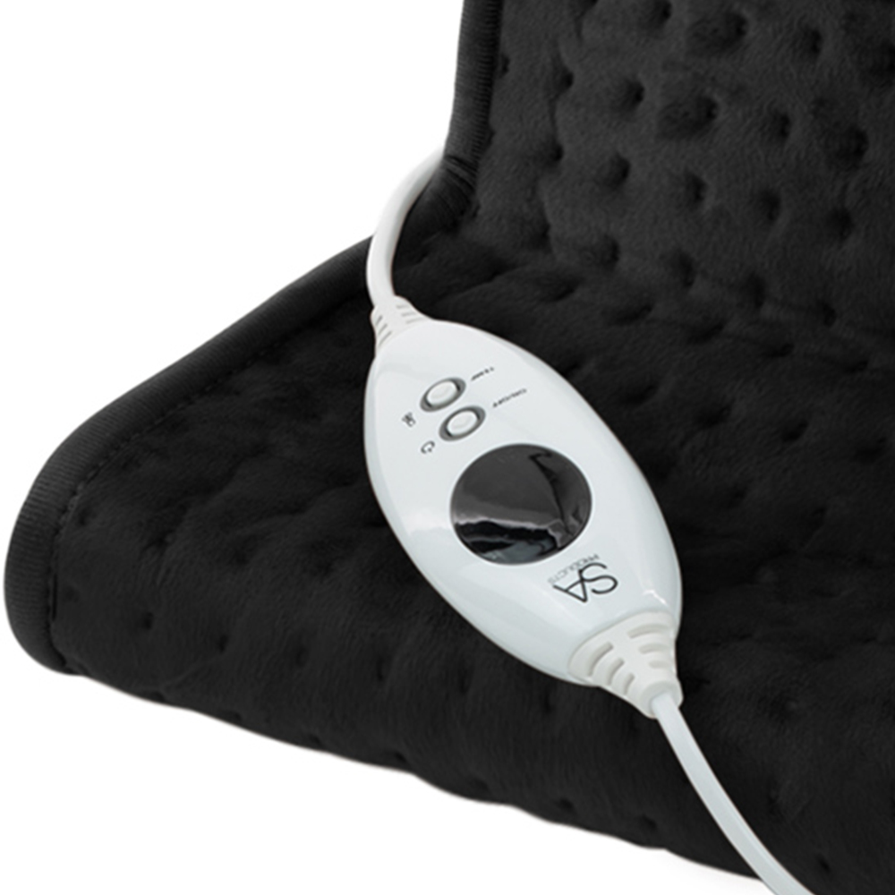 Black Electric Foot Warmer with 6 Heat Settings Image 2