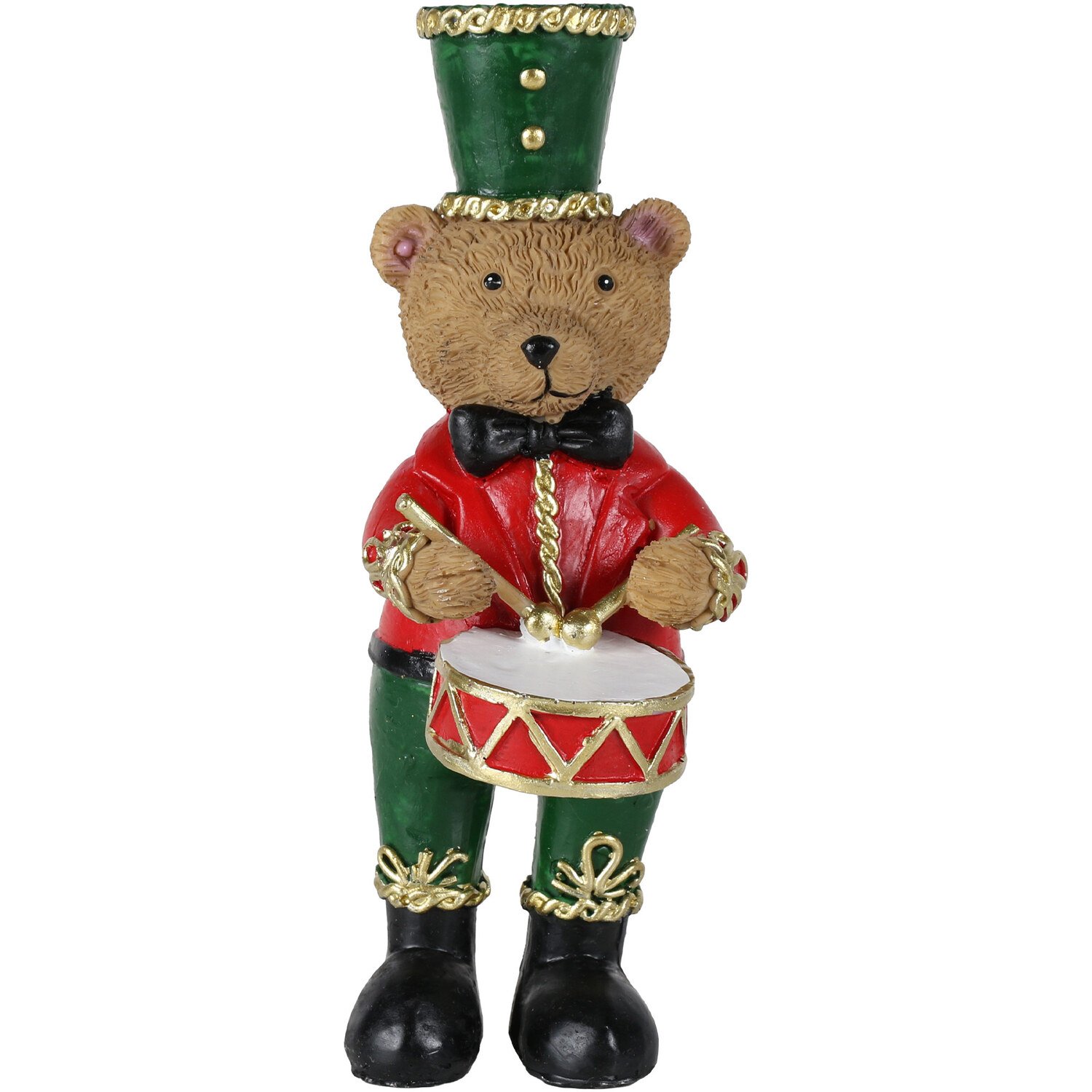 Traditional Standing Trumpet or Drum Bear Image 3