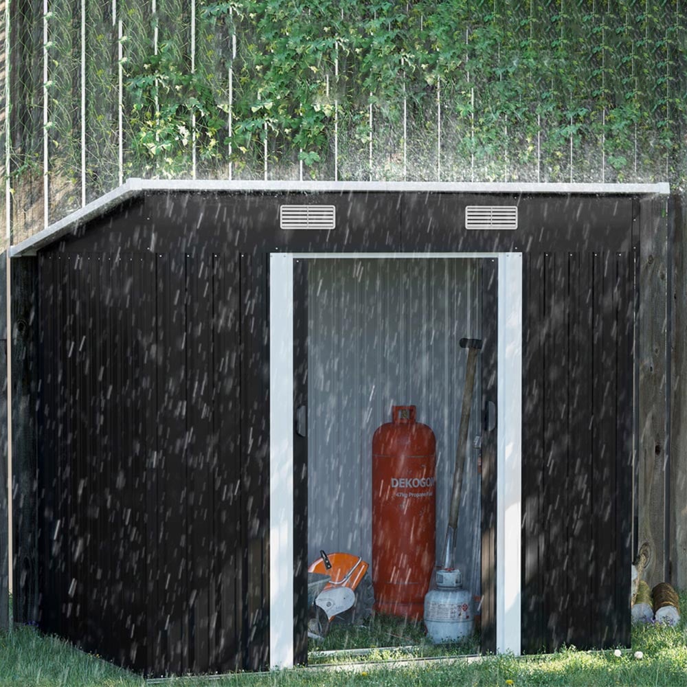 Outsunny 6.8x4.3ft Tool Shed Image 5