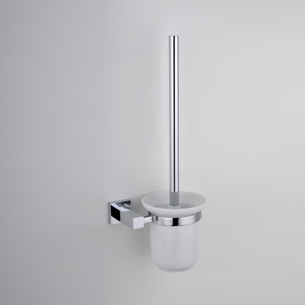 Nes Home Rensa Wall Mounted Toilet Brush with Holder Image 2