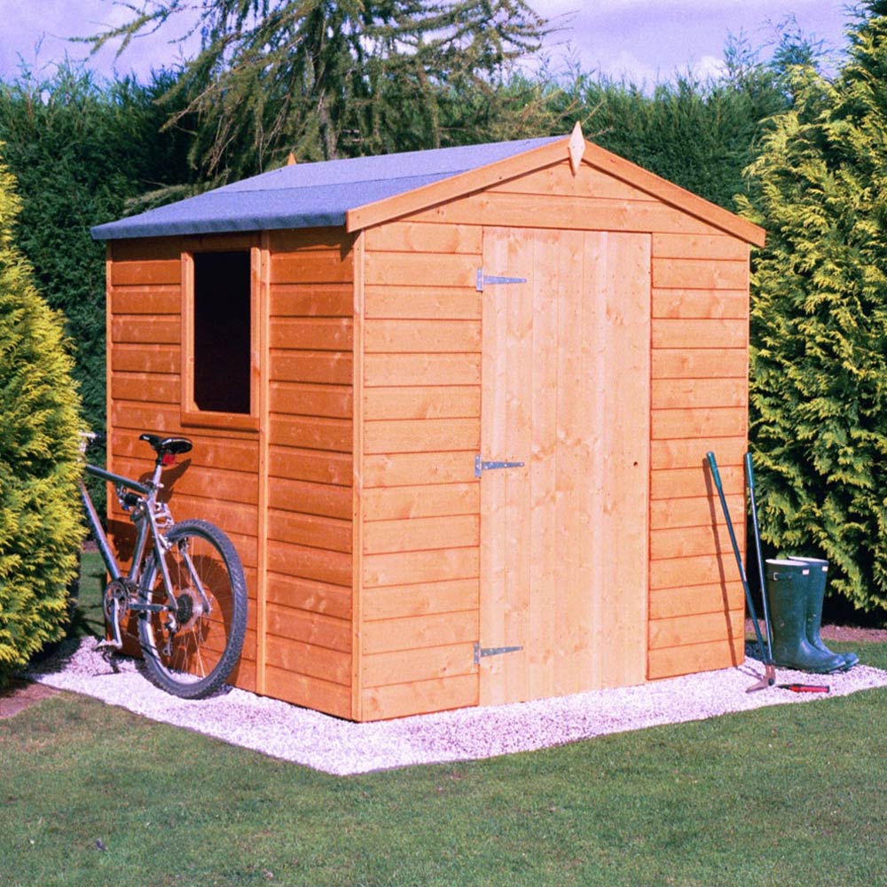 Shire Faroe 6 x 6ft Dip Treated Shiplap Shed Image 2