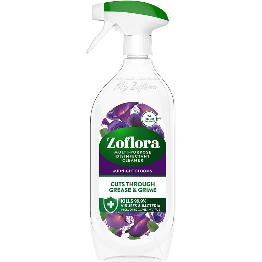 Zoflora Midnight Blooms Multi Purpose Disinfectant Cleaner 800ml Image 1