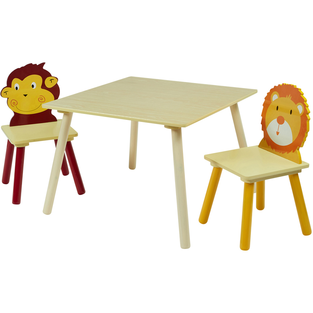 Liberty House Toys Kids Jungle Table and Chairs Set Image 2