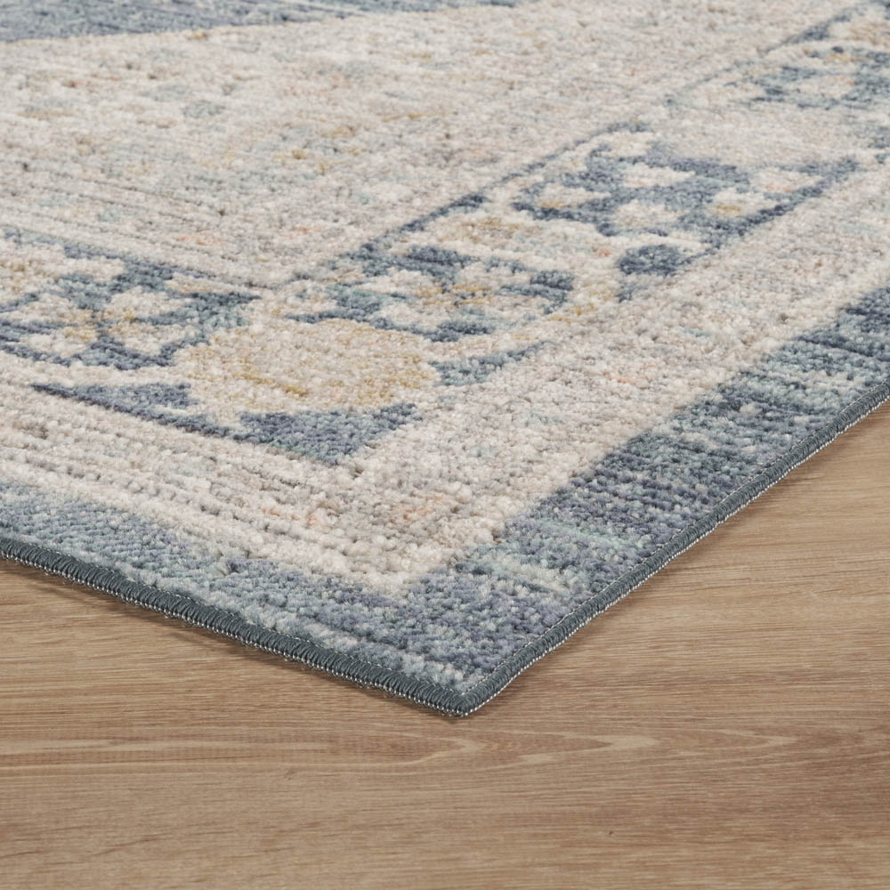 Desire Rugs Maia Navy Orchid Floral Non Slip Rug 120 x 180cm Image 3