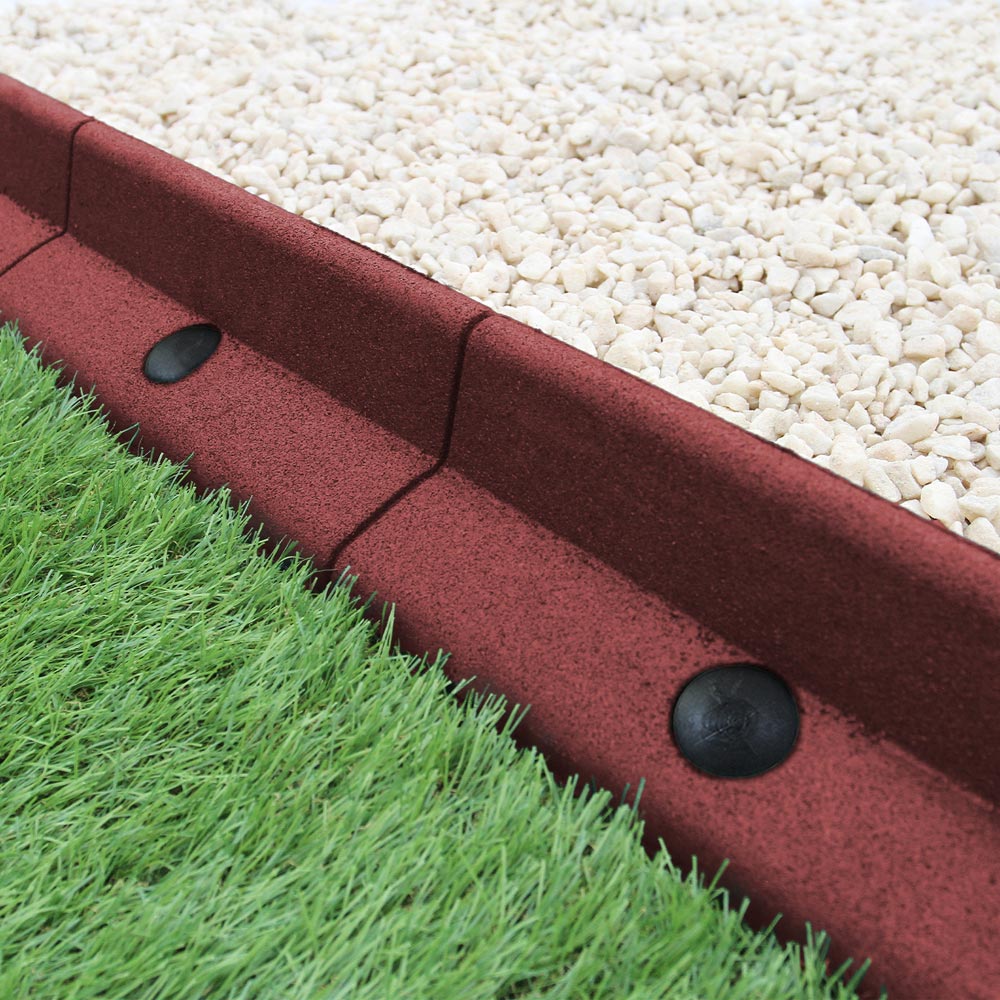 6 x 1.2M Lawn Edging - Terracotta Edging Image 5