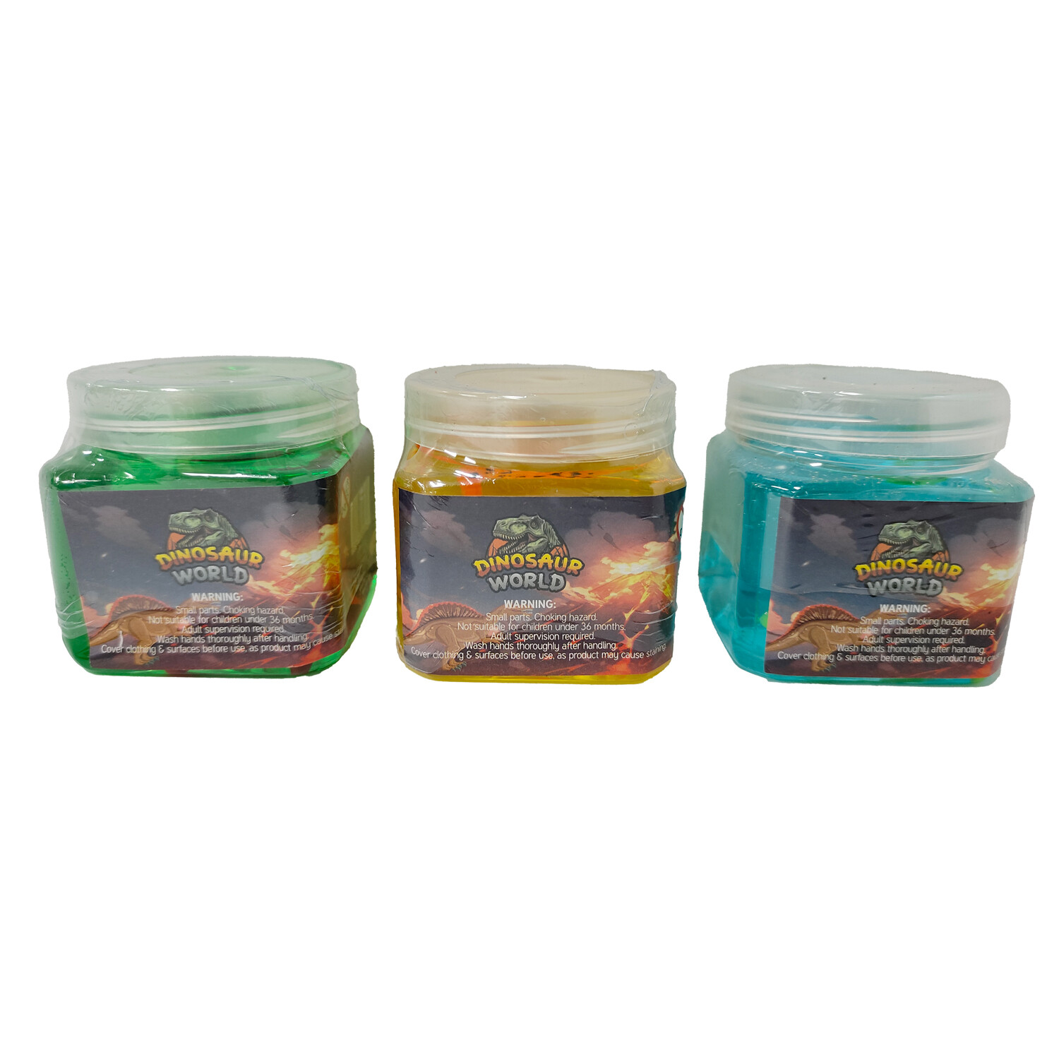 Dinosaur World Slime - Multicolour Image 1