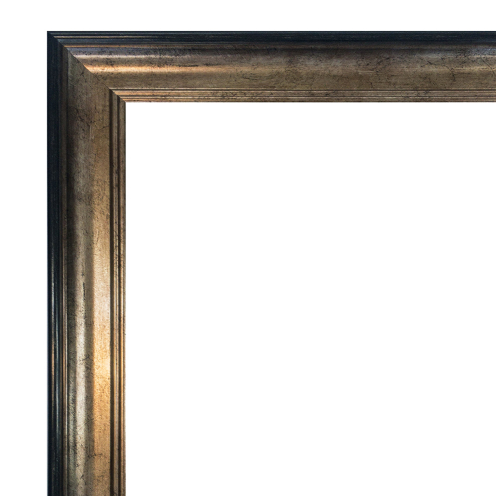 Frames by Post Scandi Black & Gold Photo Frame 6 x 4 Inch Image 2