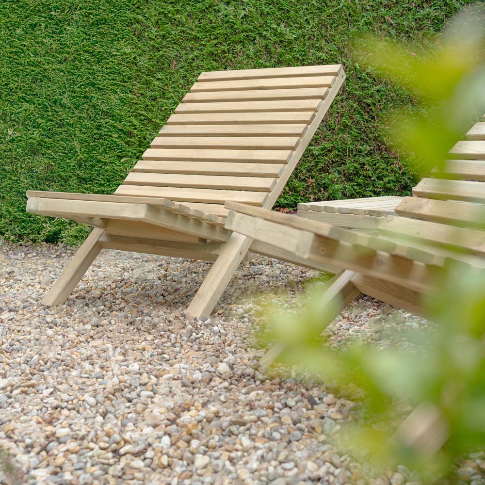Forest Garden Slatted Chair Image 5