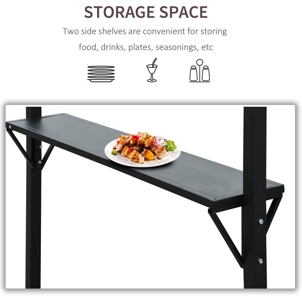 Outsunny 2.5 x 1.5m Coffee Waterproof Canopy Awning Image 6