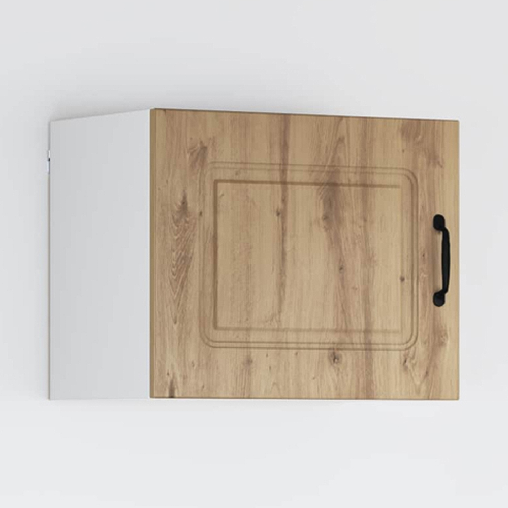 vidaXL Kalmar Single Door Artisan Oak Wall Mounted Wide Kitchen Cabinet Set of 2 Image 1