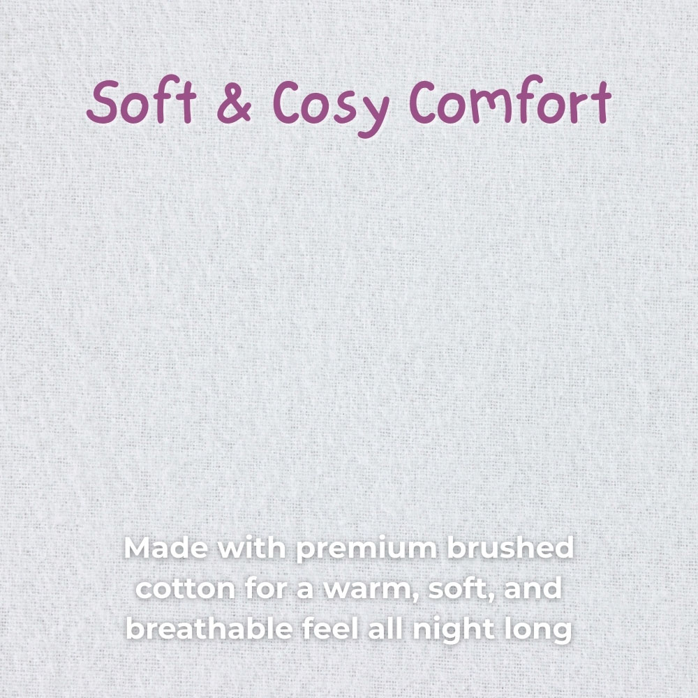 MHG Living Soft Cotton Waterproof Cot Bed Mattress Protector 140 x 70cm Image 7