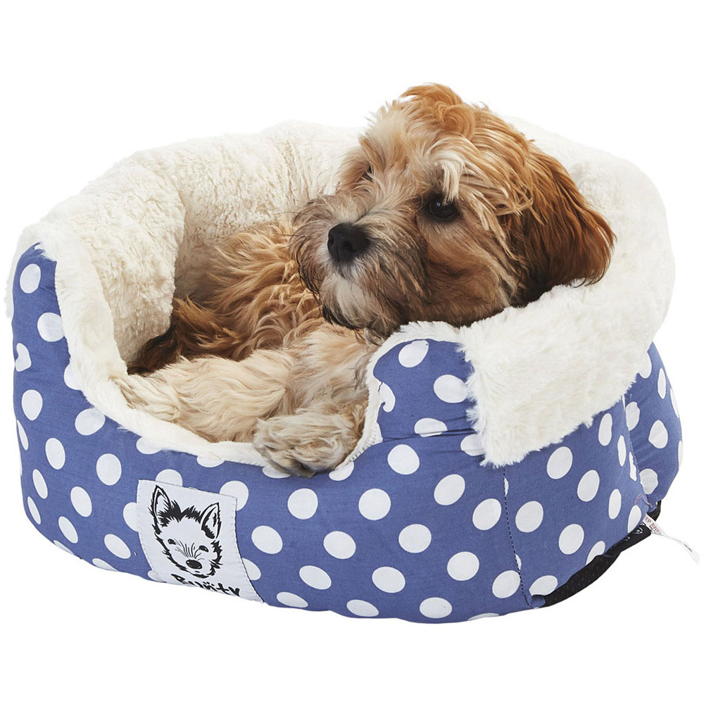 Bunty Deep Dream Small Blue Pet Bed Image 3