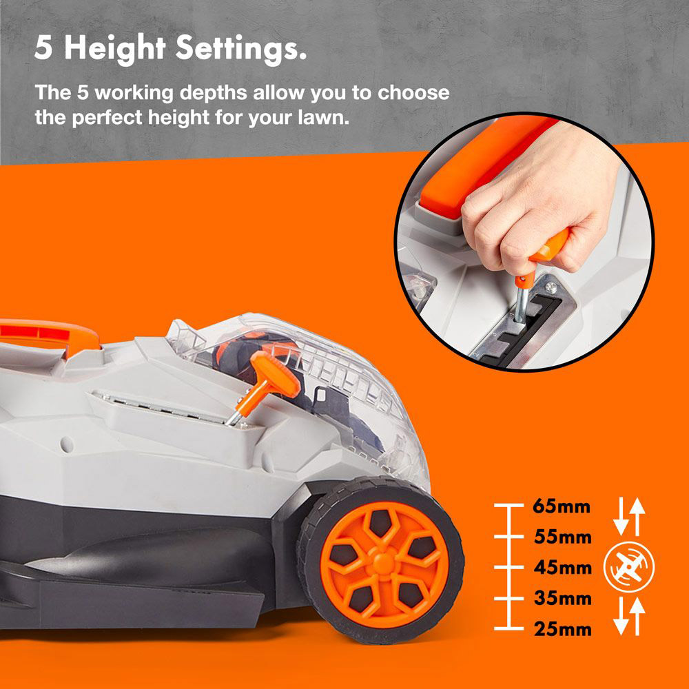 VonHaus ‎3500341 40V 33cm Rotary Electric Cordless Lawn Mower Image 6