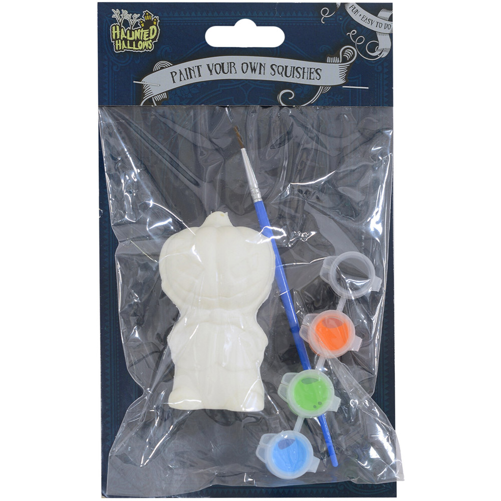Haunted Hallows Paint Your Own Halloween Squishy Kit Image 1
