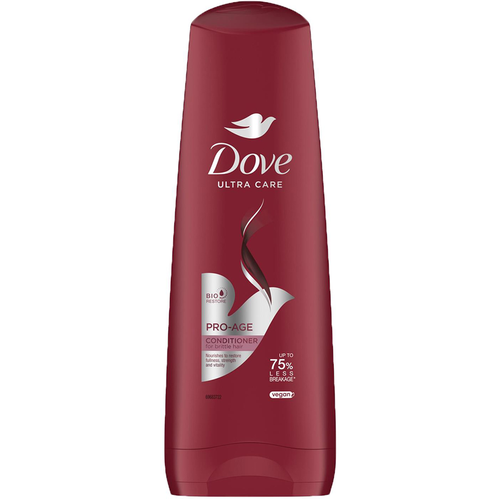 Dove Pro-Age Brittle and Damaged Hair Nourishing Conditioner 350ml 3 Pack Image 2