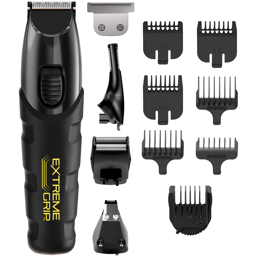 Wahl Extreme Grip Afro Lithium Ion Multi-Groomer Trimmer Kit Image 4