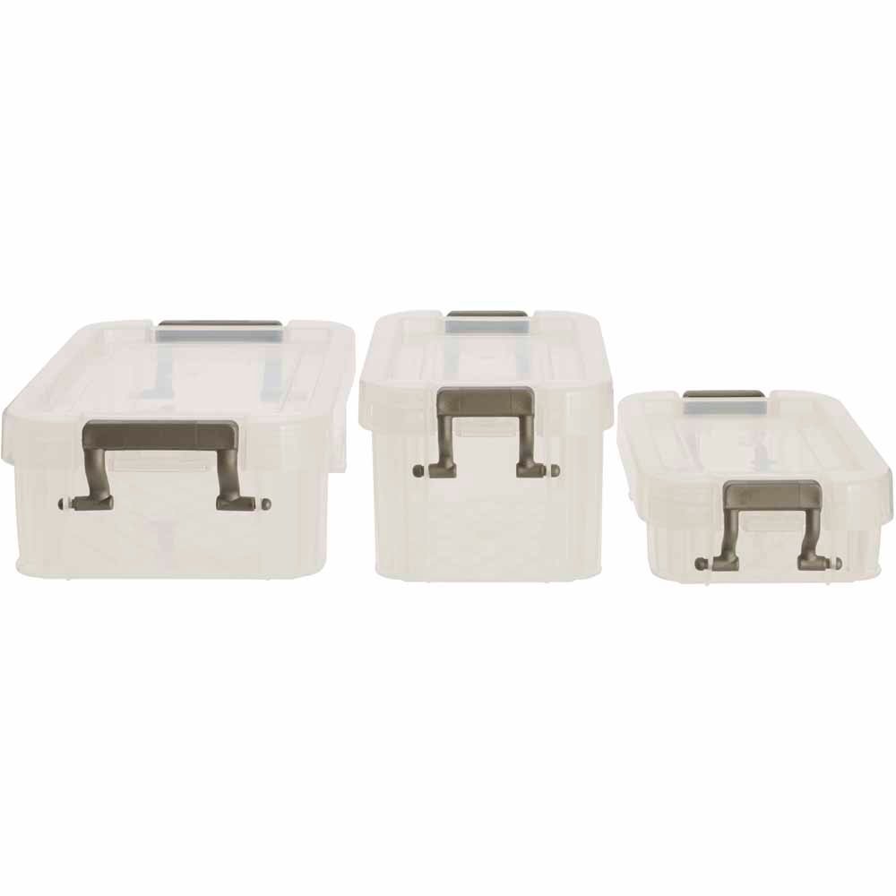Wilko Assorted Storage Boxes Pack of 7 Image 3