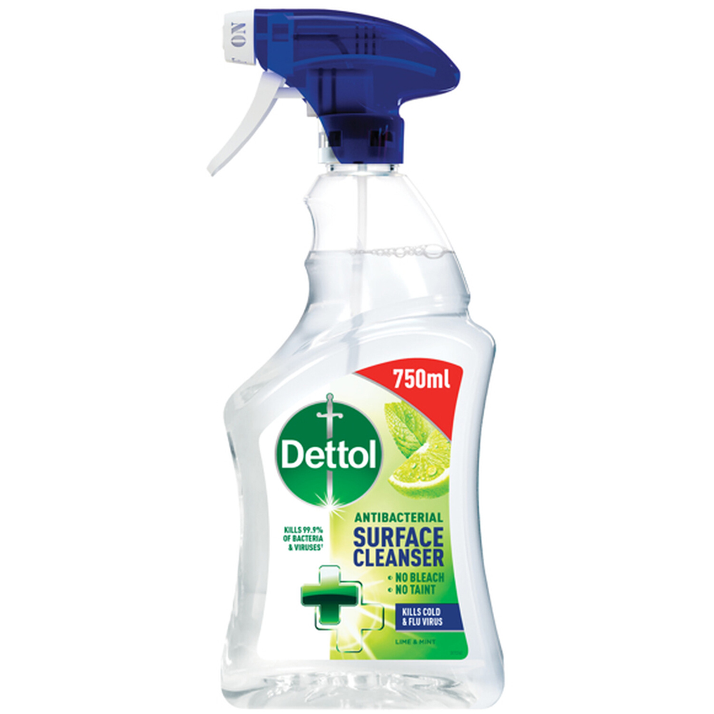 Dettol Lime and Mint Antibacterial Surface Cleanser 750ml Image